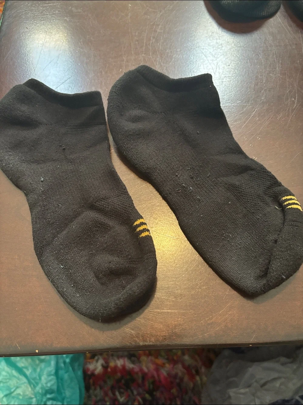 4 Pair Gold Toe Low-Cut Gray and Black Athletic Socks in 2 styles
